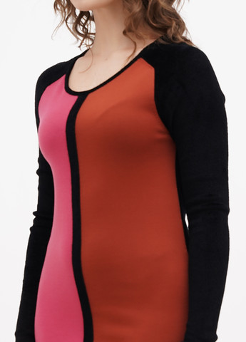 Комбінована кежуал сукня сукня светр Angelo Marani колор блок