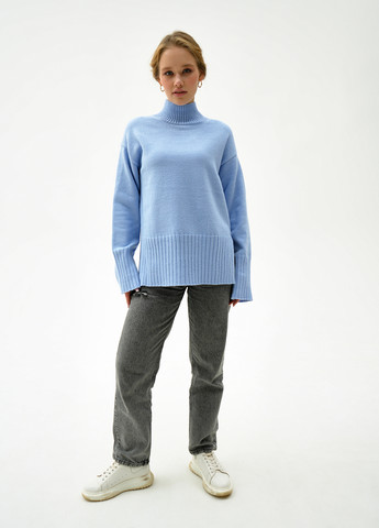 Голубой зимний свитер Sewel