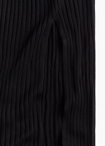 Чорна кежуал сукня H&M однотонна