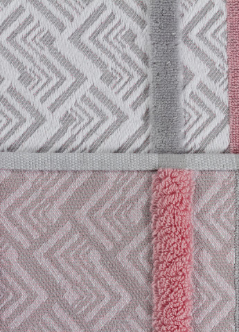 Hobby полотенце, 50х90 см геометрический розовый производство - Турция