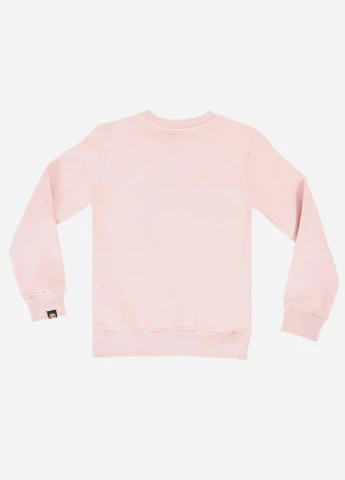 Ellesse свитшот s4e08600-light-pink логотип светло-розовый спортивный хлопок, трикотаж