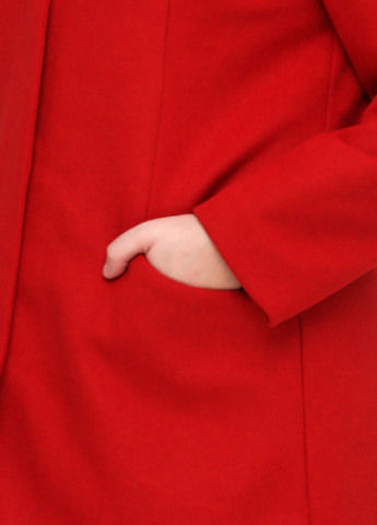 Красное демисезонное Пальто оверсайз Tom Tailor