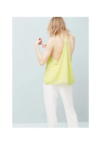 Жовта блуза Mango