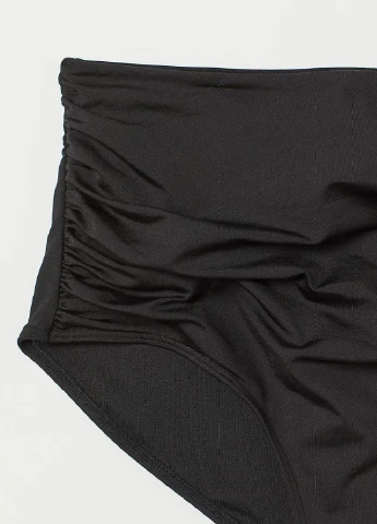 Черные купальные трусики-плавки однотонные H&M