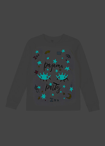 Комбинированная всесезон пижама (лонгслив, брюки) лонгслив + брюки Garnamama