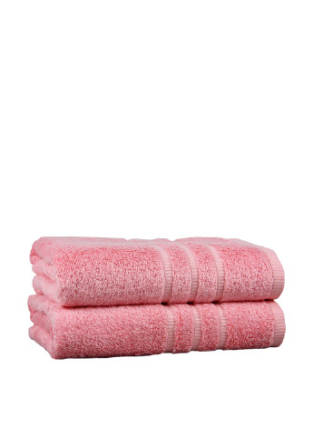 Maisonette рушник (1 шт.), 50х100 см однотонний рожевий виробництво - Туреччина