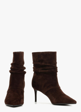 Коричневые демисезонная ботильоны Le'BERDES