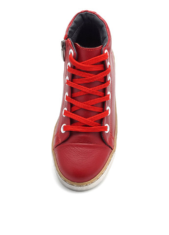 Красные кэжуал осенние ботинки Broni