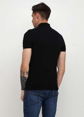 Черная футболка-поло для мужчин By Very однотонная