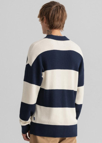 Комбинированный демисезонный свитер Gant