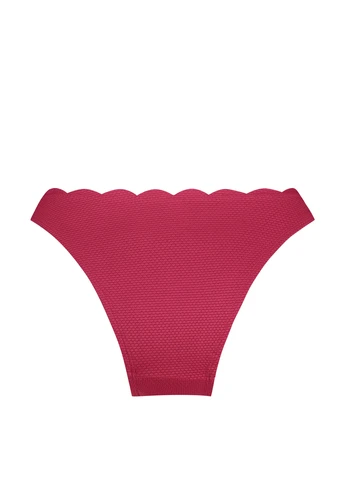 Малиновые купальные трусики-плавки однотонные Hunkemoller