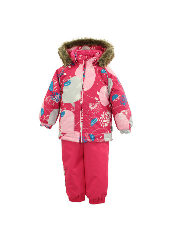 Фуксиновый зимний комплект зимний (куртка + полукомбинезон) avery Huppa