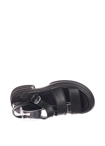 Черные босоножки Zojas Shoes с ремешком