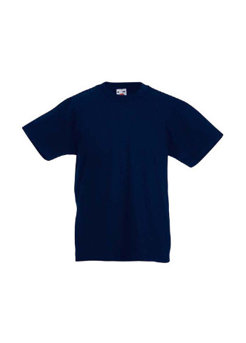 Темно-синяя демисезонная футболка Fruit of the Loom 0610190AZ164