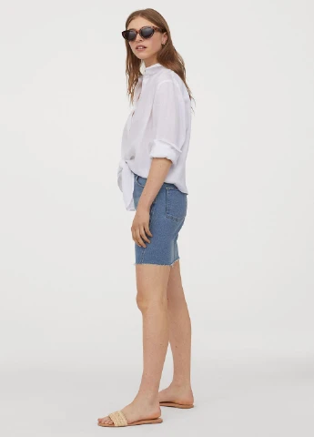 Голубая юбка H&M