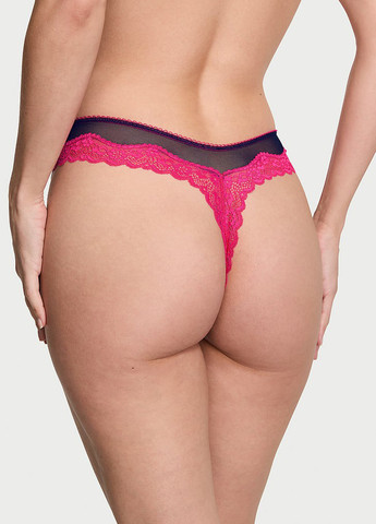 Темно-синий демисезонный комплект (бюстгальтер, трусики) Victoria's Secret