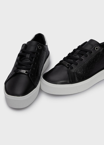 Черно-белые кеды Calvin Klein