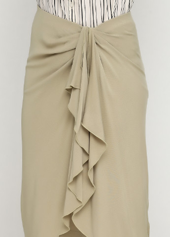 Оливковая однотонная юбка Ralph Lauren