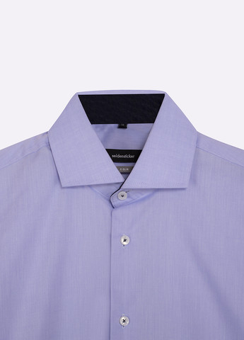 Лиловая кэжуал рубашка однотонная Seidensticker