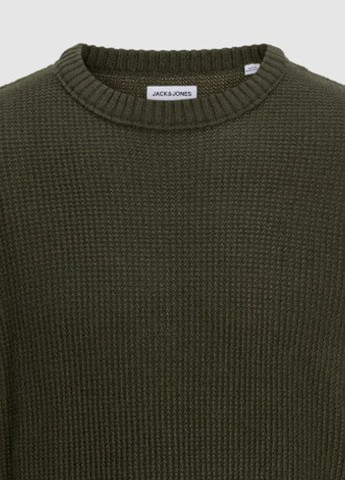 Оливковий (хакі) демісезонний джемпер джемпер Jack & Jones