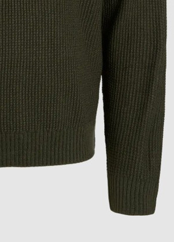 Оливковий (хакі) демісезонний джемпер джемпер Jack & Jones