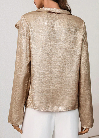 Золотая блуза SHEIN