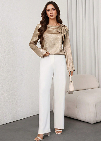 Золотая блуза SHEIN