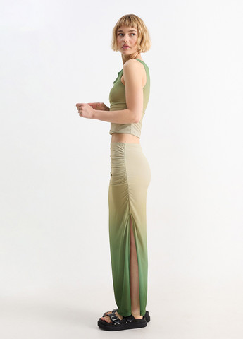 Разноцветная кэжуал градиентной расцветки юбка C&A