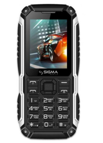 Мобільний телефон (4827798855515) Sigma x-treme pt68 (4400mah) black (250109858)