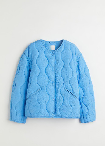 Блакитна демісезонна куртка H&M