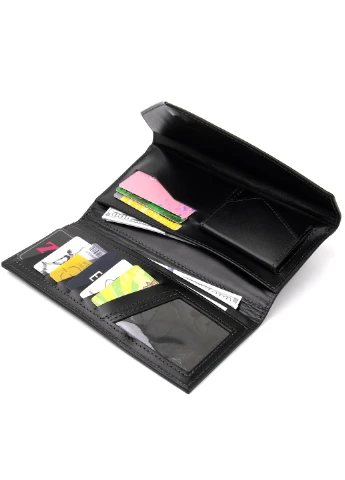 Шкіряний клатч 21х10х2 см Grande Pelle (252416266)