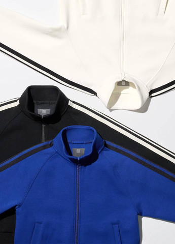 Синя демісезонна куртка Uniqlo