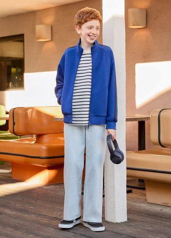 Синя демісезонна куртка Uniqlo