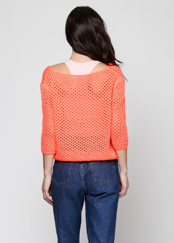 Коралловый демисезонный пуловер пуловер Pinko