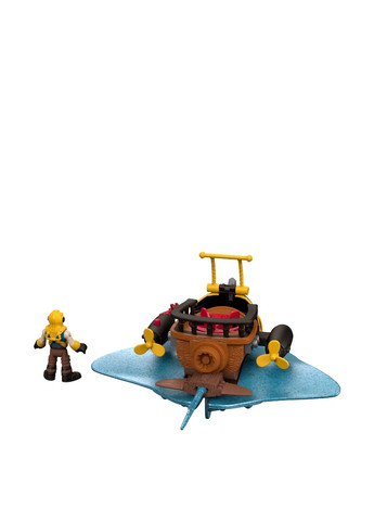 Игровой набор "Корабль-морское чудовище", скат, 10х22х19 см Fisher-Price (291859309)