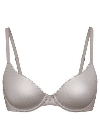 Светло-серый демисезонный комплект (бюстгальтер, трусики) Victoria's Secret