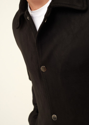 Чорна демісезонна куртка 3382 2xl чорний (2000904536689) Plus Scorpion