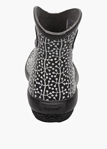 Черно-белые резиновые ботинки Bogs