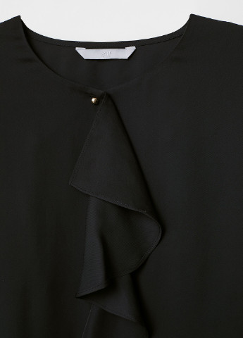 Чёрная блуза H&M