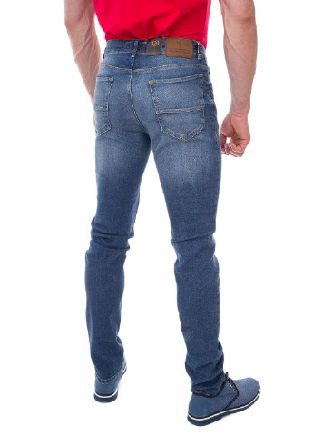 Голубые летние джинсы Trussardi Jeans