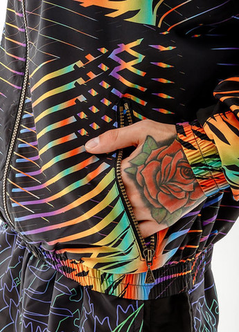 Черная демисезонная ветровка Australian CHAOS SMASH JACKET