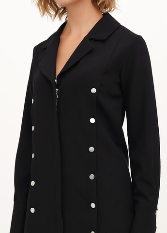 Черное кэжуал платье платье-жакет Babylon однотонное