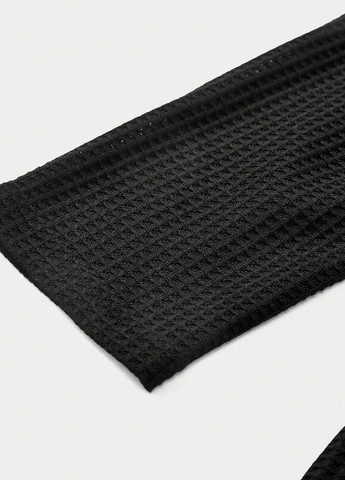 Чорна кежуал сукня SHEIN однотонна