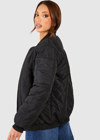 Бомбер Boohoo на молнии, на кнопках (314835364)