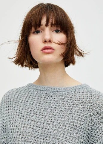 Сірий демісезонний джемпер джемпер Pull & Bear