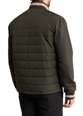 Оливковая (хаки) демисезонная куртка Michael Kors