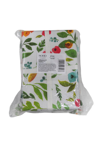 Рушник (2 шт.), 40х60 см Soho колор блок комбінований