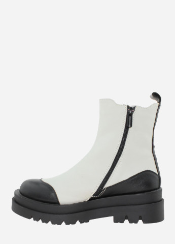 Осенние ботинки rs07231 серый-черный Saurini