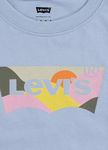 Блакитна літня футболка Levi's