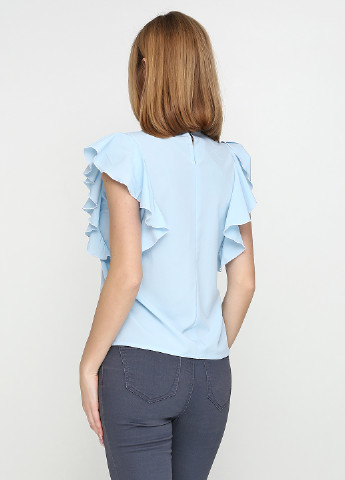 Голубая летняя блуза ANVI